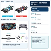 Voiture télécommandée éducative 2,4 GHz F1 Stunt Drift avec retour automatique, utilisation intérieure-extérieure, batterie au lithium pour enfants