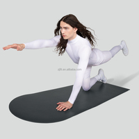 ZJFIT Ensemble de Fitness Personnalisé Couleur Logo pour Gymnastique à Domicile Accessoires de Yoga Pilates Barre d'Haltères Poutre Haltère en Silicone Anneau de Puissance Tapis de Yoga