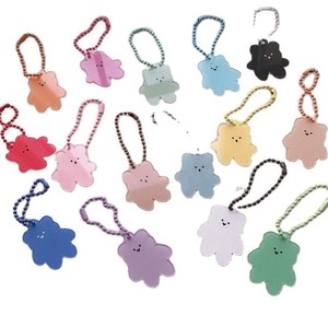 Wholesale retro motel keychain blank custom promotional hotel keychains acrylic vintage hotel motel keychain