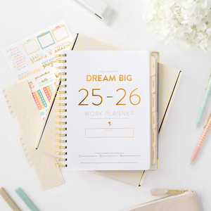 Agenda de <span class=keywords><strong>travail</strong></span> 2026, carnet de notes, calendrier hebdomadaire, début lundi, révision mensuelle, suivi du budget, objectifs, liste de contrôle personnalisable, planification quotidienne - Product Image 2