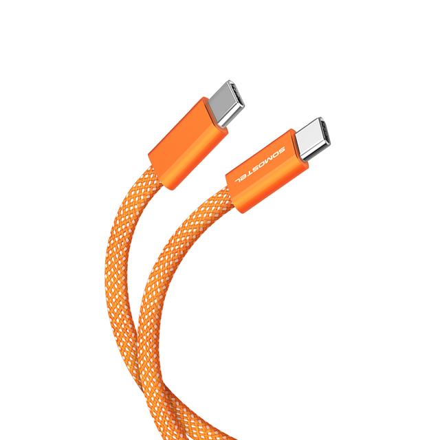 SMS BW66 60W USB C Fast Charging Cable 3 3ft Braided Nylon 6000 Bend Lifespan