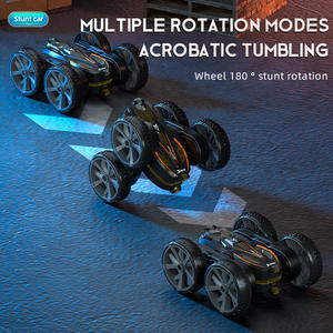 Coche RC AiJH con Tracción en las 4 Ruedas, Vehículo de Doble Cara con Luces, Control Remoto de 2.4G, Acrobacias, 5 Canales - Product Image 3