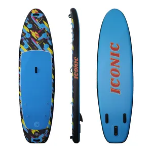 Stand up paddle board kitesurf surf avec aile planche de surf avec palmes de planche de surf pour la voile