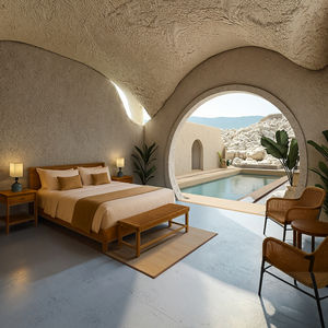 خيام فاخرة مخصصة للتخييم في الصحراء ، حوض سباحة زجاجي بتصميم عصري ، حل وقفة واحدة للمنتجع والفندق والفيلا في الهواء الطلق ، حديقة تخييم - Product Image 3