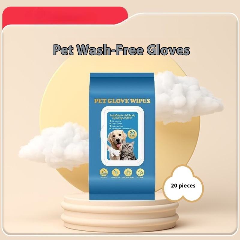 English wash-free gloves [20 pieces/bag]]
