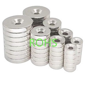 Tùy Chỉnh Bán N52 NdFeB Nam Châm Động Cơ Siêu Cao Chìm Lỗ N35 N40 N45 Kinh Nghiệm Arc Khối Đĩa Vĩnh Viễn Neodymium Nam Châm - Product Image 4