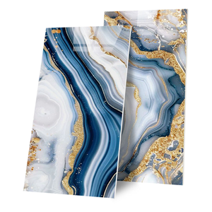 Baldosas de Piedra de Lujo con Vetas Doradas de 600x1200 mm, Baldosas de Mármol Pulido de Alto Brillo para Pisos y Paredes, para Proyectos de Hoteles y Villas en África - Product Image 6