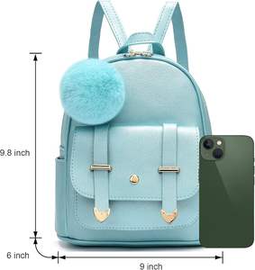 Sac à dos unisexe personnalisable, best-seller, en similicuir durable, respirant, antivol, géométrique, imperméable, avec logo, idéal pour l'école - Product Image 2