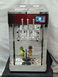 QDMECH produce <span class=keywords><strong>2</strong></span>+1 gusti misti, 8 dolcetti con ugelli 3D di forme varie, macchina per gelato di alta gamma. - Product Image 1