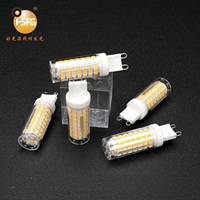 Ampoule LED G9 en céramique à changement de couleur dimmable, blanc chaud, alimentation AC120/230V, éclairage CRI80, garantie 2 ans, fabrication chinoise