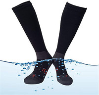 100% Chaussettes d'équipage respirantes imperméables Merino Thermal Line Outdoor Hiking Ski Cycling Chaussettes