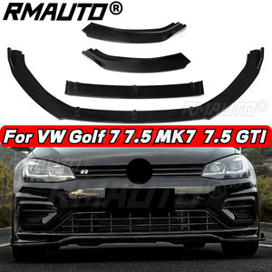 RMAUTO 3 pièces Kit carrosserie de protection pour pare-chocs avant, séparateur de lèvre et diffuseur pour Volkswagen VW Golf 7 7.5 MK7 MK7.5 GTI 2014-2020 - Product Image 1
