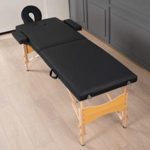 Camilla de Masaje <span class=keywords><strong>Plegable</strong></span> de Acero Inoxidable de Diseño Tradicional, Fácil de Transportar, Mueble Comercial Duradero para Salón de Belleza, Hotel, Extensión de Pestañas - Product Image 1