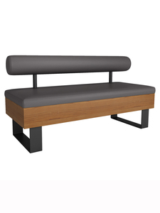 Juegos de muebles de restaurante minimalistas personalizados, cabina de cafetería y comida rápida, asientos, sofá, mesas de comedor y sillas para cafetería - Product Image 5