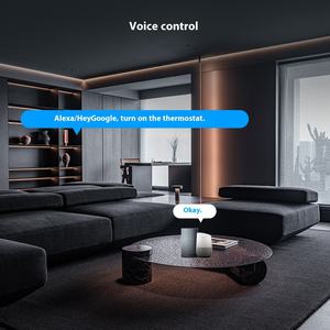 <span class=keywords><strong>MOES</strong></span> Tuya ZigBee Smart Knob <span class=keywords><strong>Termostato</strong></span> Personalizado Star Ring Series Energy Smart Switch App Control remoto Temperatura (TDS) - Product Image 3