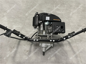 Herramienta de Jardinería de 4 Tiempos de Alta Resistencia, Perforadora de Tierra, Excavadora de Hoyos para Postes, Perforadora de Suelo para Plantar Árboles - Product Image 4