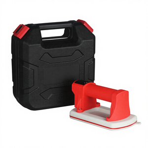 Mini ventouse automatique en caoutchouc blanc avec affichage numérique, batterie amovible, ventouse électrique pour carrelage et verre - Product Image 1