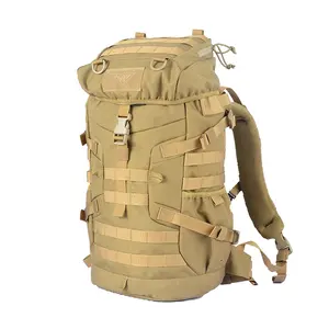 Yakeda-mochila impermeable de escalada al aire libre, bolsa táctica para acampar y senderismo, 50L, gran oferta