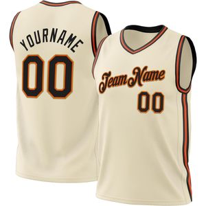 Camiseta de Baloncesto Personalizada FOXA para Hombre, Cuello en V, Estilo Retro, Números Cosidos, Transpirable, Talla Grande - Product Image 1