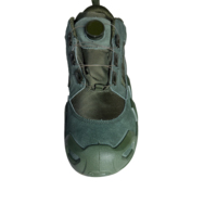 Bottes tactiques basses en daim pour hommes, imperméables, antidérapantes, avec boucle rotative pour la randonnée en plein air