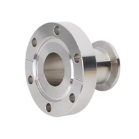 Adaptateur réducteur de vide CF50-KF40 en acier inoxydable 304, raccords de vide CF vers KF/NW pour systèmes de vide poussé en semi-conducteurs et photovoltaïque solaire
