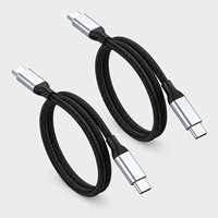 Cable de Carga Rápida USB C a USB C de 60W, Marca Privada SDL, 1M, Cable Trenzado de Nailon, Servicio de Personalización de Marca