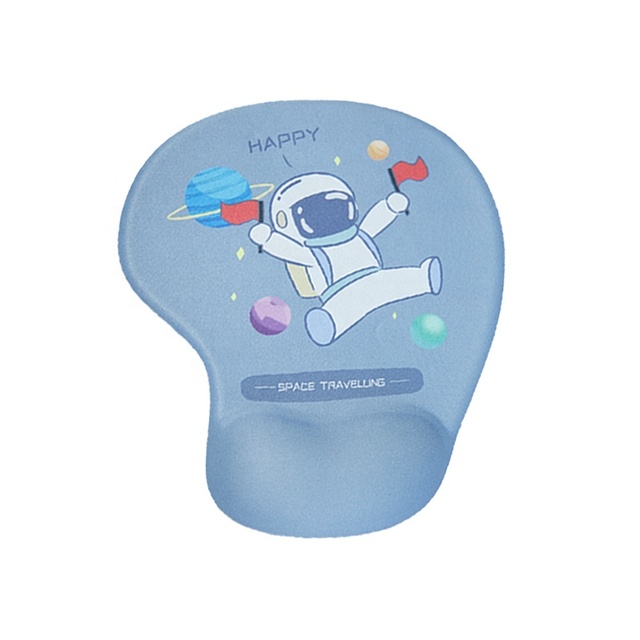 Cartoon Ergonomic Wrist Silicone Gel 3D Wrist Rest , Comfort Mouse Pad With Wrist Support Mouse Pads