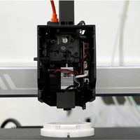 Kit Hotend Printer 3D Anycubic Kobra3, Nosel Baja Keras, Termistor Kuningan, Pemanas Throat, Nosel Kepala Ekstruder Kobra3, Hot End