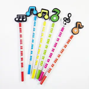 Fancy Station ery Music Pencil Weihnachts geschenk für Kinder Office Station ery School Writing Supplies