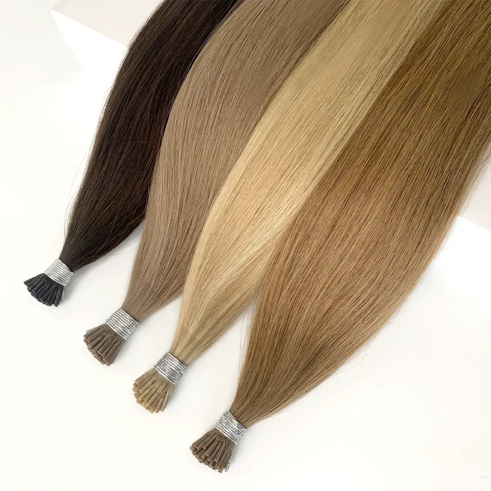 I Tip Hair Extensions 100% Human Real Hair Double Drawn 1 Gram I Tip European Human Hair Extension