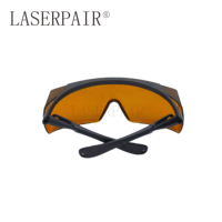 Lunettes de sécurité laser multi-longueurs d'onde Laserpair LP-GTY-3 OD7+ pour la protection laser YAG KTP Pico 532nm 755nm 808nm 1064nm