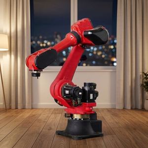 Bras de robot de soudage industriel à 6 axes, soudeuse automatique au laser haute précision pour la fabrication de métaux - Product Image 1