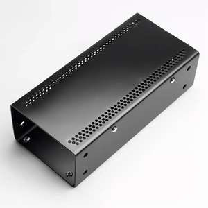 Chasis de caja electrónica de chapa metálica perforada para dispositivo de fuente de alimentación, servicio personalizado OEM ODM, fabricante de fábrica - Product Image 4