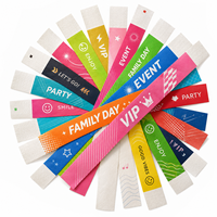 Pulseras de Papel Sintético NFC Desechables Personalizadas al por Mayor de 13.56MHz, Imprimibles para Control de Acceso a Eventos y Actividades