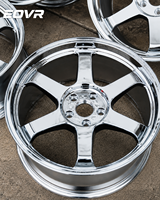 Rines EVOR Forjados de Aleación Personalizados de Lujo Cromados para Autos de Carreras 5X112 de 15 a 26 Pulgadas, 5X114.3 5x127 para Chevy Nismo BMW