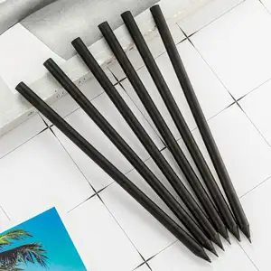 barato lápis pastel Suppliers-Lápis de carvão de nylon em miniatura, lápis de cor promocionais para papelaria 2021