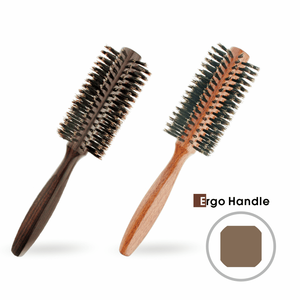 Cepillo de madera redondo de grado salón para rizos perfectos - Product Image 1