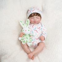 Vêtements pour poupées reborn en gros : Combinaison à imprimé floral, bandeau à nœud, robe, accessoires, cadeaux de bienvenue, en vinyle
