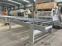Ligne de production complète de laminage à chaud PUR, machine automatique de collage de surfaces de panneaux pour tous types de panneaux à base de bois