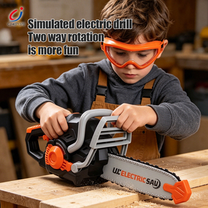 Ensemble d'<span class=keywords><strong>outils</strong></span> de qualité Chengji, <span class=keywords><strong>jouet</strong></span> de simulation de scie électrique en plastique, jeu d'imitation sonore pour enfants, ensemble d'<span class=keywords><strong>outils</strong></span> en plastique avec boîte à <span class=keywords><strong>outils</strong></span> - Product Image 2