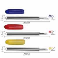 Cuchilla de Corte para Plotter de Vinilo, Cuchilla para Roland Mimaki 30 ° /45 ° /60 °