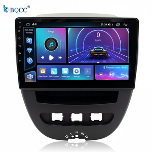 Autoradio multimédia BQCC 10 pouces IPS <span class=keywords><strong>Android</strong></span> Auto pour tableau de bord de voiture, compatible avec Peugeot 107, Citroën <span class=keywords><strong>C1</strong></span>, Toyota Aygo 2005-2014 - Product Image 1