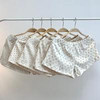 Débardeur en dentelle florale 100 % coton avec nœud pour femme, vêtement de printemps et d'été, haut de pyjama court pour l'intérieur