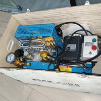 Compresor de Aire de 100L, 300 bar, 4500 psi, 220V para Clubes de Buceo, Entusiastas de la Acuicultura Marina, Compresores de Aire de Respiración de Alta Presión