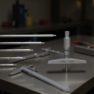 Ttake Centesimal Depth <b>Micrometer</b> 0-15mm 0.01mm Precision Measurement Tool - Product Image 3