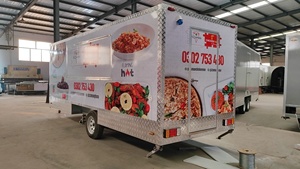 <span class=keywords><strong>2023</strong></span> Vente chaude Remorque de cuisine mobile Chariots de nourriture mobiles Camions de nourriture à vendre - Product Image 2