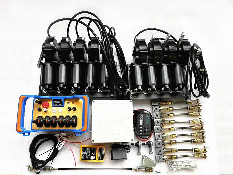 Controle remoto de guindaste sem fio com proporção de motor de embreagem 9