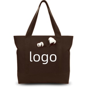 Sac fourre-tout en toile miniature personnalisé avec logo brodé, réutilisable, avec poche pour un usage quotidien, sac fourre-tout miniature tendance - Product Image 4