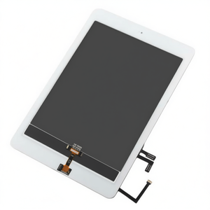 Touch Screen con Cavo Flessibile per Pulsante Home, iPad Air / A1474 A1475 A1476 / iPad 5 2017 A1822 A1823 - Bianco - Product Image 2