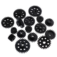 M1.5 8MM 11T à 14T pignon en acier trempé 45 # pour voiture RC pièce de rechange en métal jouet essentiel RC Parts & Accs